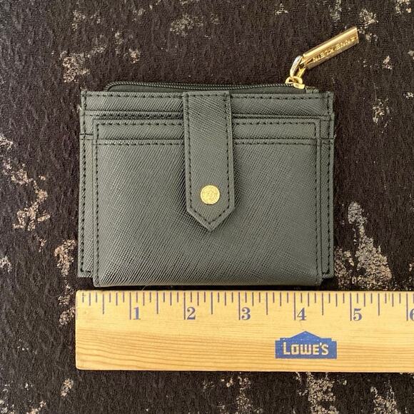 Anne Klein Bifold Faux Leather Wallet used - Pegged Card Case Coin Compartment - Picture 5 of 9